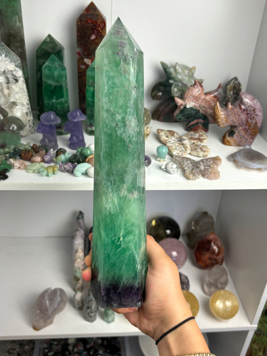 Large Fluorite Tower