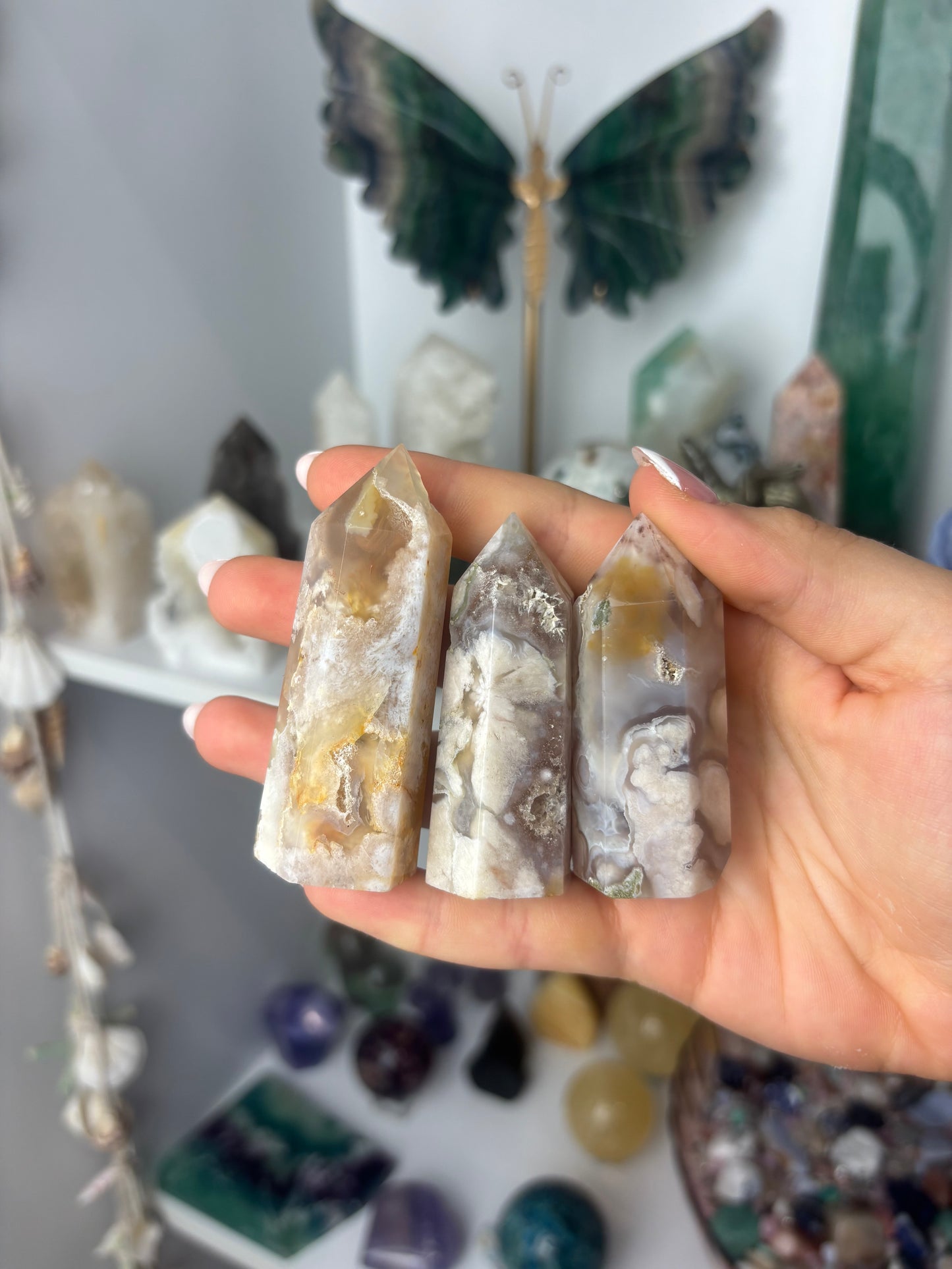 Flower Agate Tower