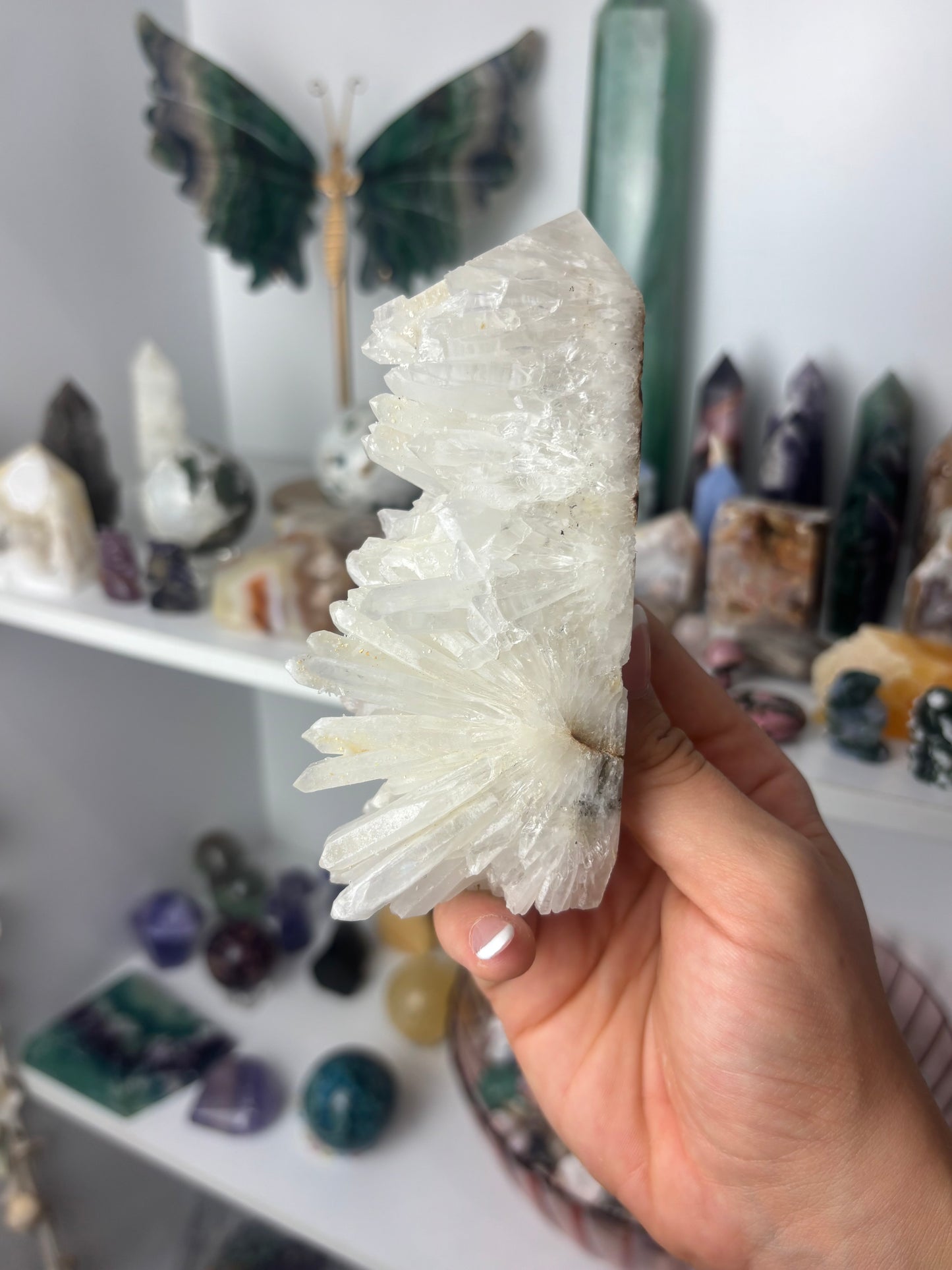 Agate Cluster Tower