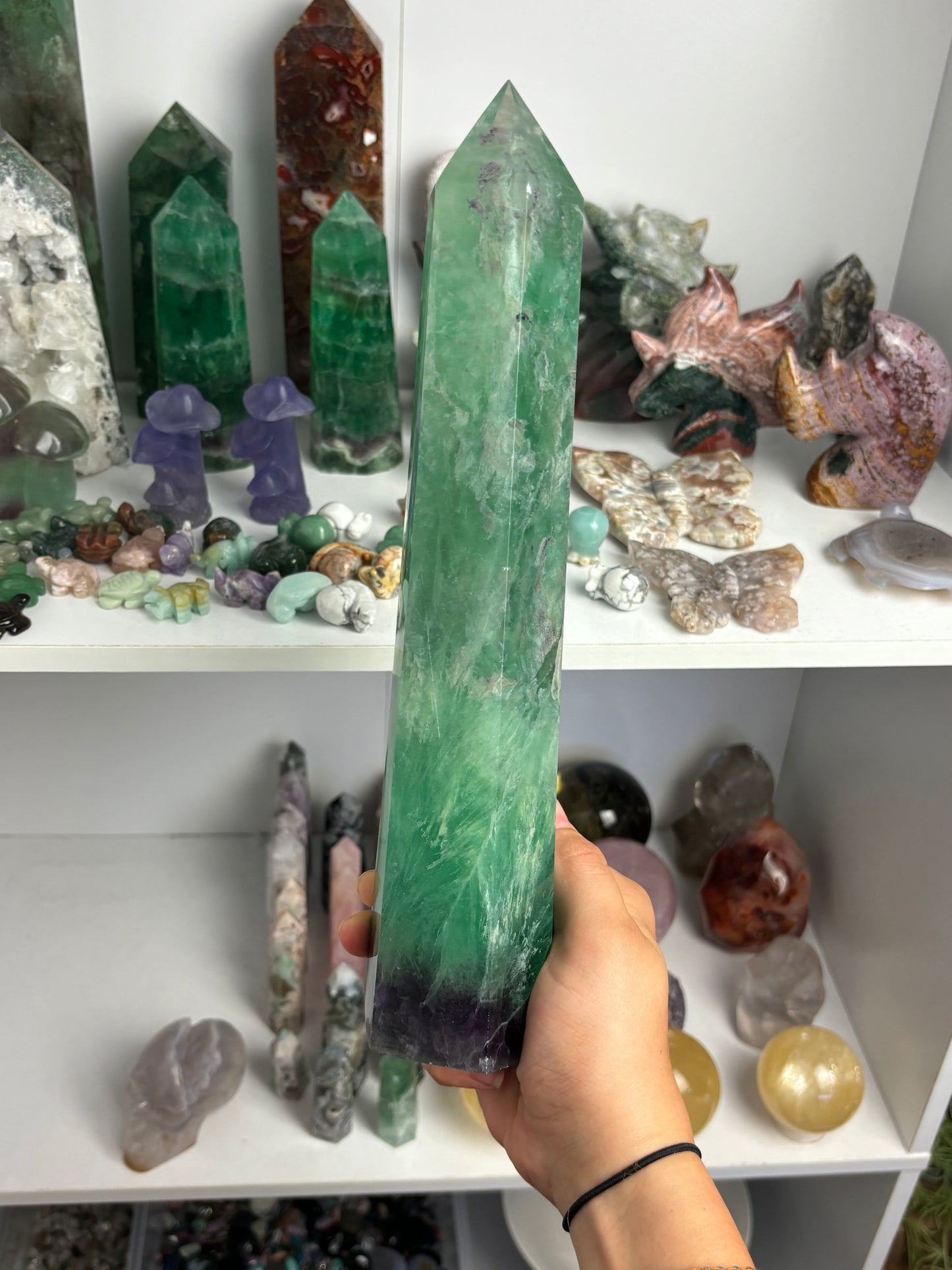 Large Fluorite Tower