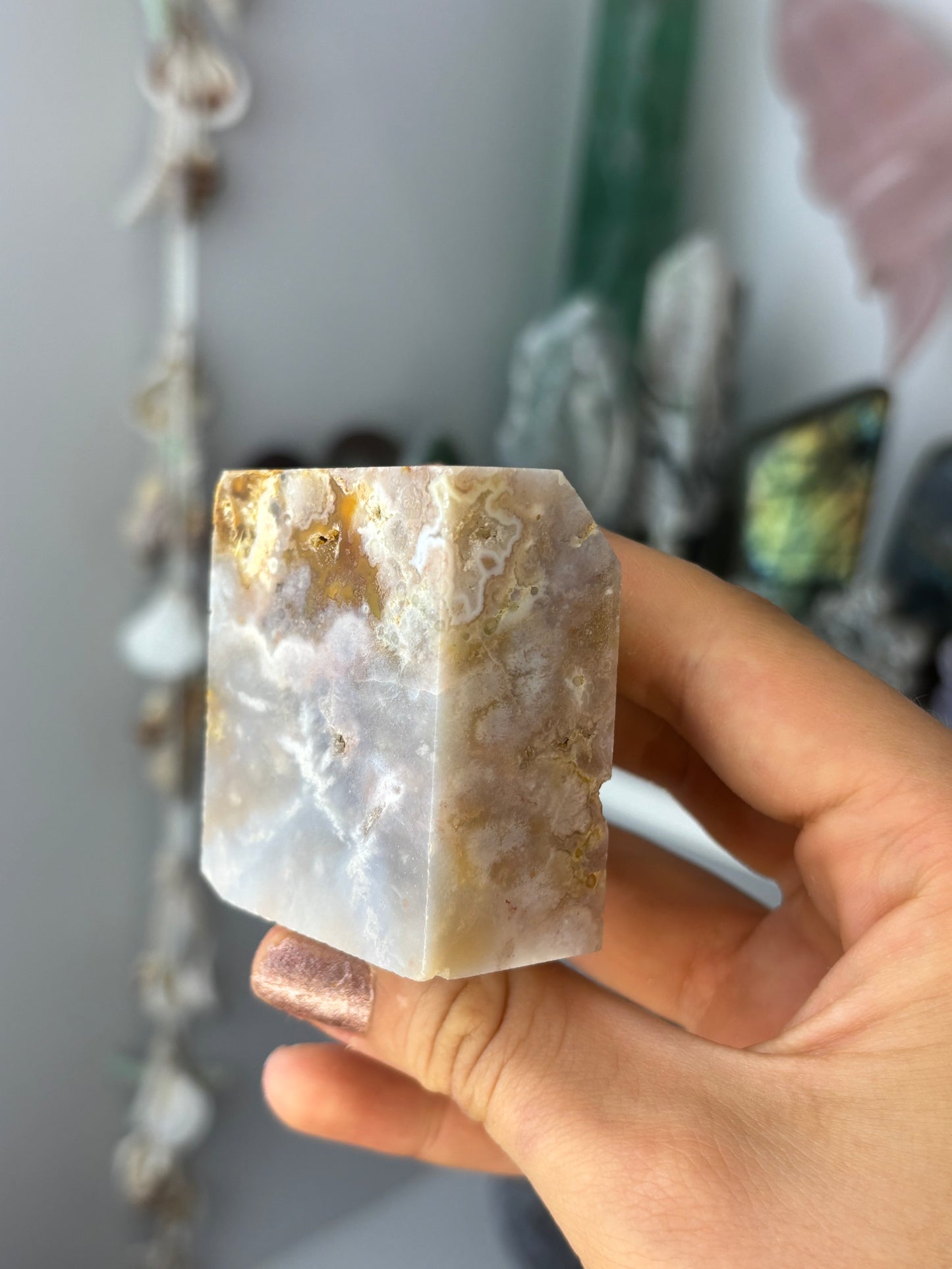 Flower Agate Freeform #2