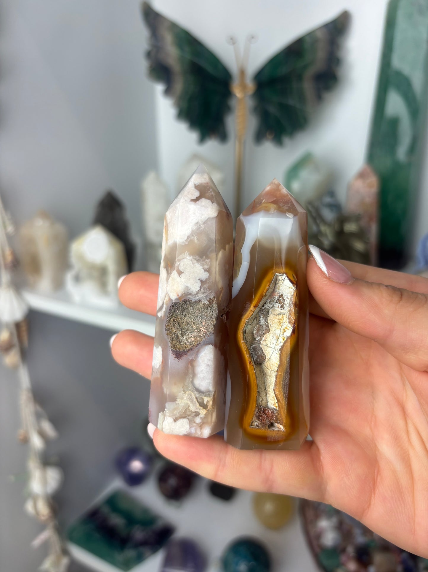 Flower Agate Tower