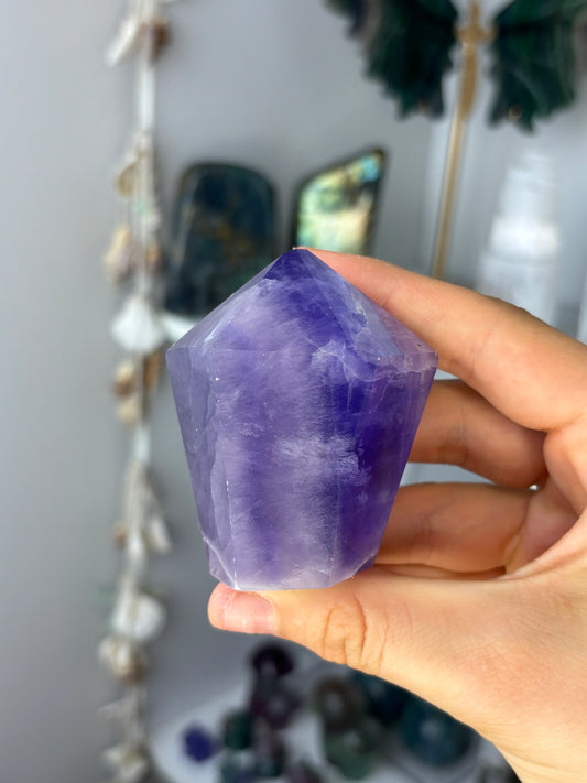 Purple Fluorite Cupcake