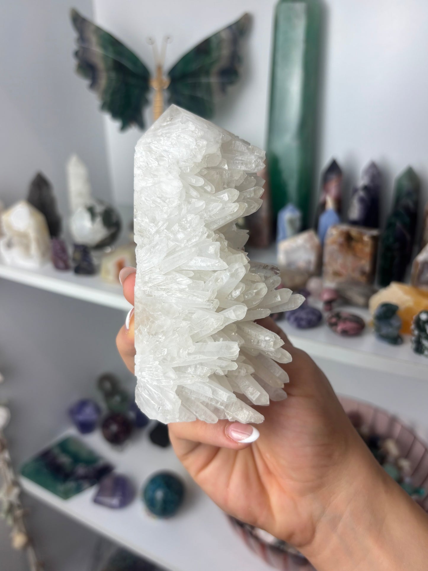 Agate Cluster Tower